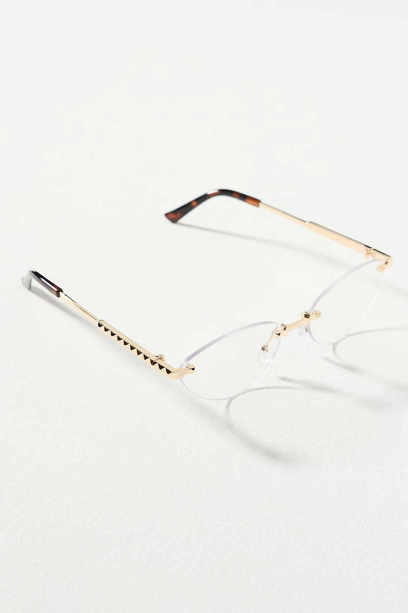 Slim Oval Blue Light Readers