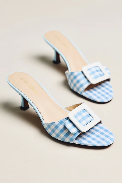 For Love & Lemons Eloise Kitten Heel Sandals