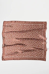 Two-Tone Printed Hair Scarf