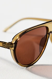 I-SEA Curved Aviator Sunglasses