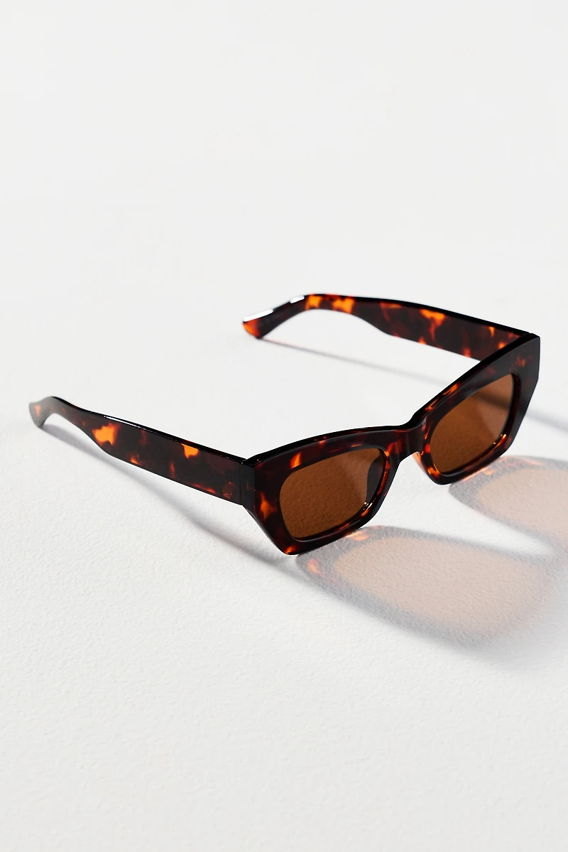I-SEA Geometric Modern Cat Eye Sunglasses
