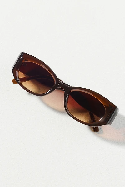 I-SEA Translucent Oval Sunglasses