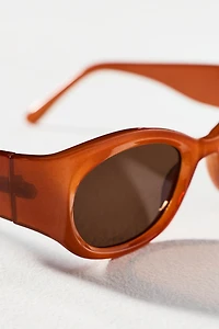 I-SEA Translucent Oval Sunglasses
