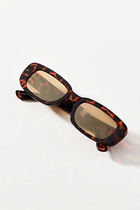 I-SEA Tortoise Rectangle Sunglasses