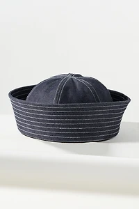 Wyeth Denim Sailor Hat