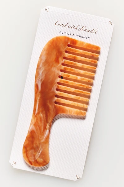 Naturals Collection Tortoiseshell Comb With Handle