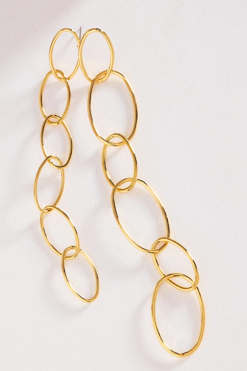 Looped Drop Earrings