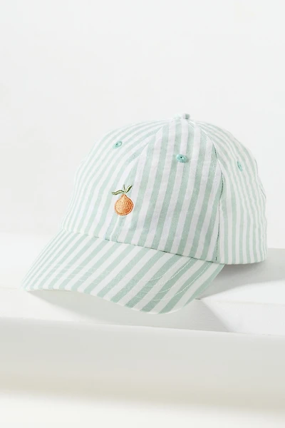 Frasier Sterling Seersucker Baseball Cap
