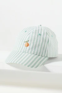 Frasier Sterling Seersucker Baseball Cap