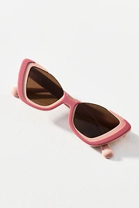 Lele Sadoughi Bold Cat-Eye Sunglasses