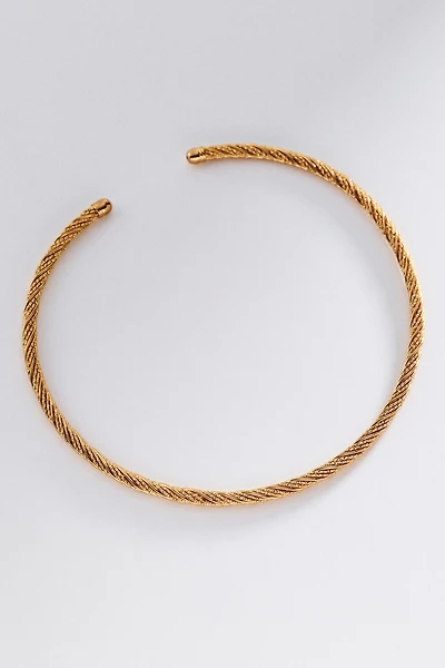 Twisted Delicate Collar Necklace