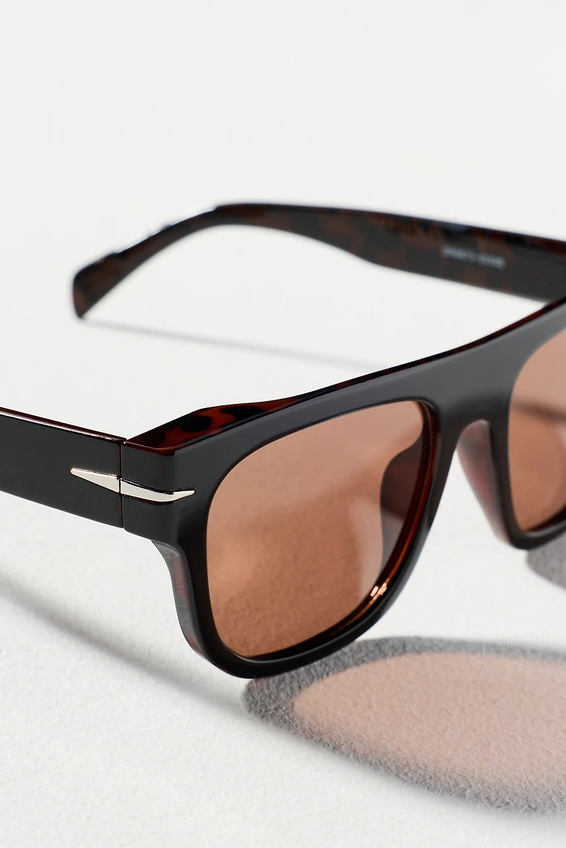 Eyeking Square Flat Top Sunglasses