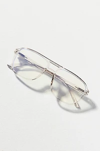 Eyeking Clear Aviator Bluelight Readers