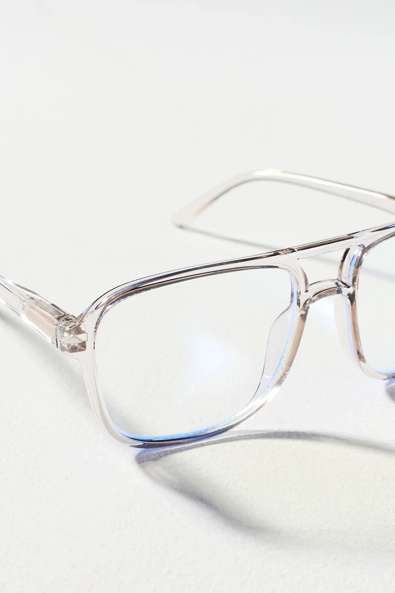 Eyeking Clear Aviator Bluelight Readers