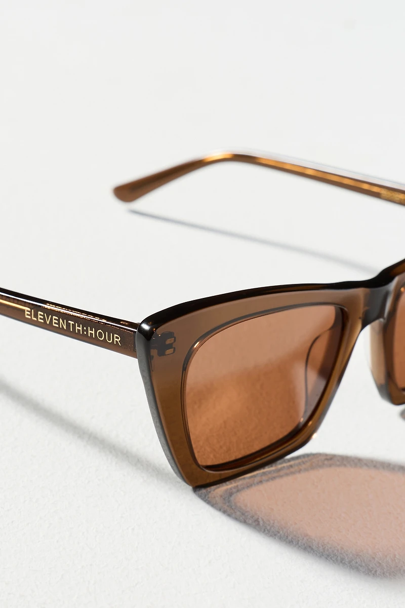 Eleventh Hour Essential Large Cateye Sunglasses