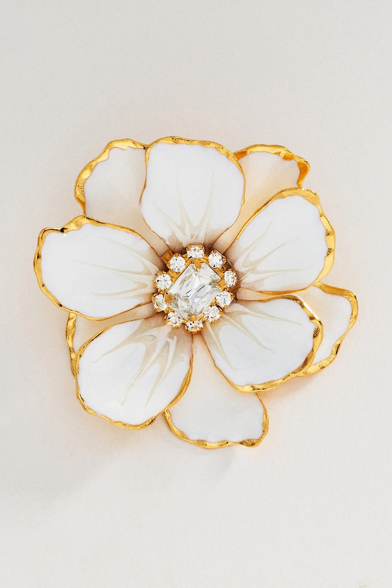 The Pink Reef Hand-Painted Birth Flower Stud Earrings