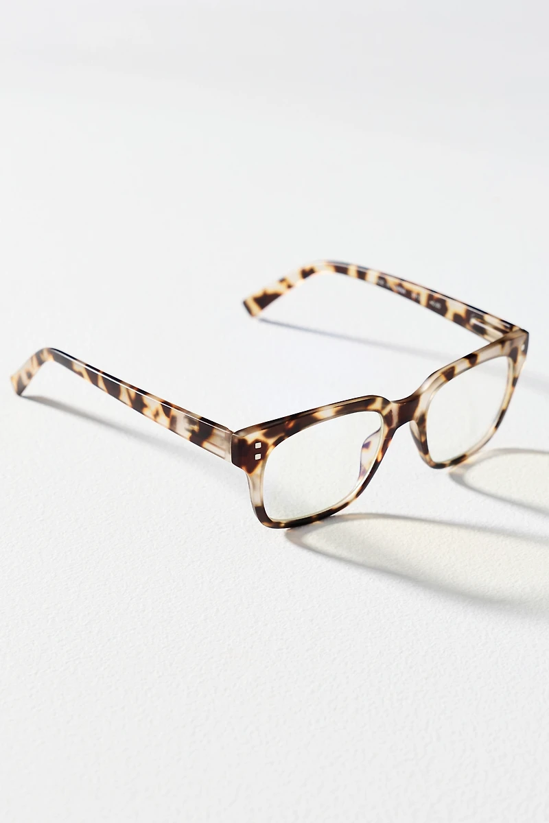 A.J. Morgan Tony Tortoise Square Readers