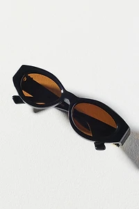 By Anthropologie Oval Wrap Sunglasses