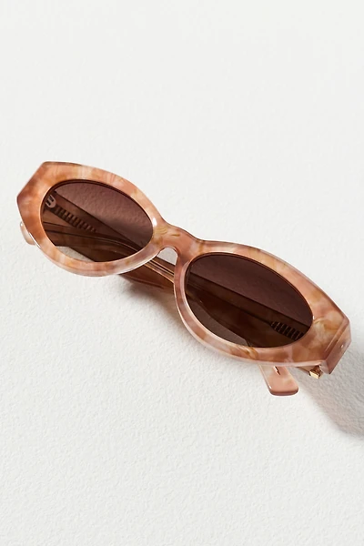 By Anthropologie Oval Wrap Sunglasses