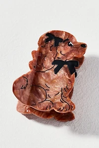 Solar Eclipse Dog Hair Claw Clip