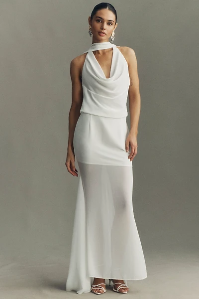 Mare Easy Breezy Sheer Panel Maxi Skirt