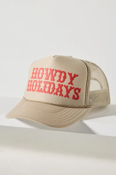 Ascot + Hart Howdy Holidays Trucker Hat