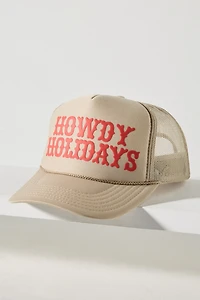 Ascot + Hart Howdy Holidays Trucker Hat