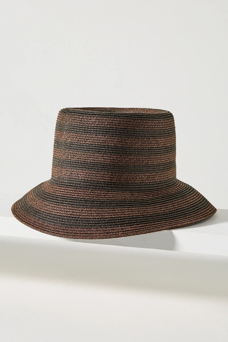 San Diego Hat Co. Nova Braided Straw Bucket Hat