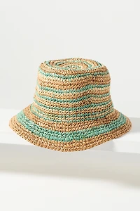 San Diego Hat Co. Daisy Crochet Bucket Hat