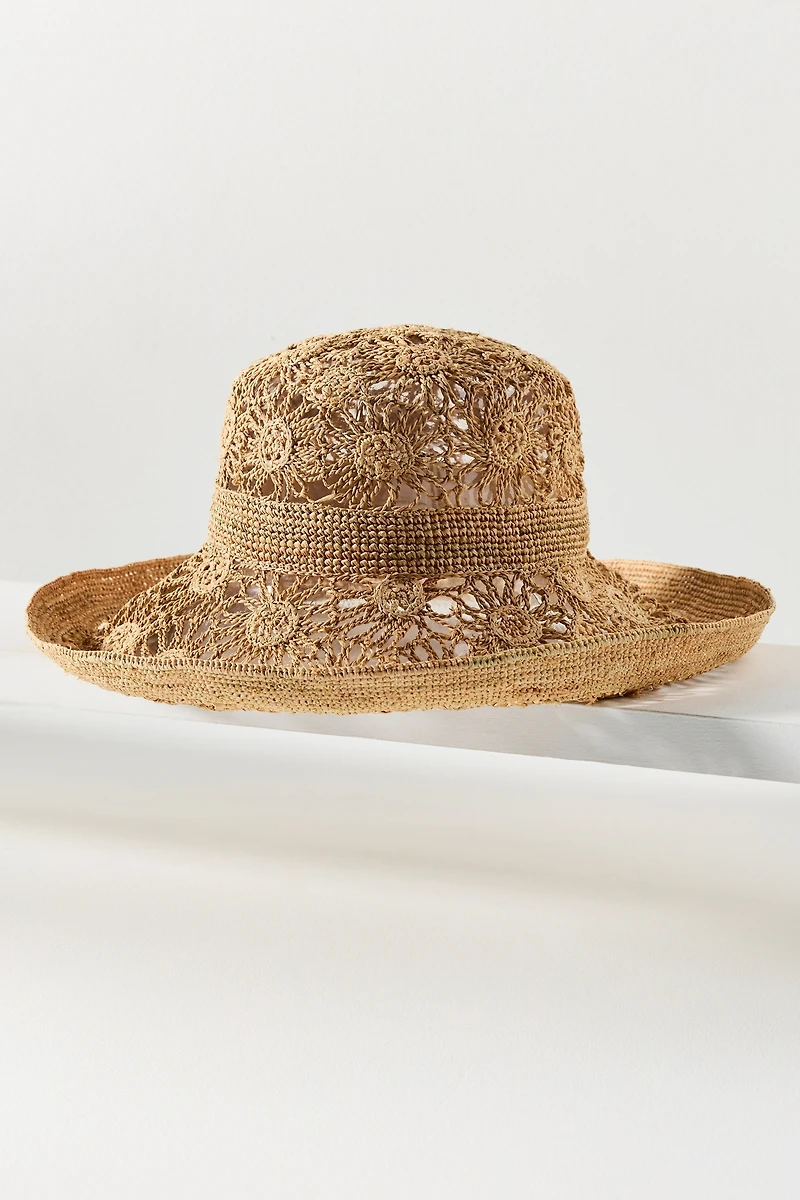 San Diego Hat Co. Open Floral Bucket Hat