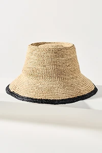 Wyeth Stripe Trim Bucket Hat