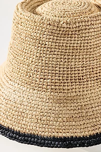 Wyeth Stripe Trim Bucket Hat