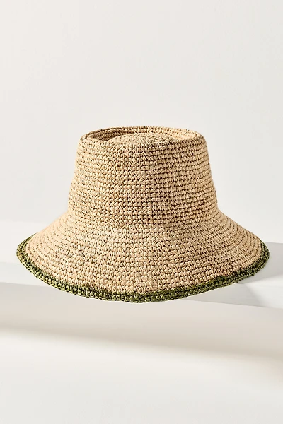 Wyeth Stripe Trim Bucket Hat