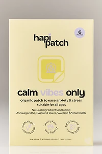 Hapi Patch Calm Vibes Only Patches, Set of 6
