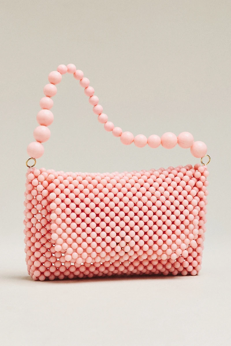 Mini Beaded Shoulder Bag