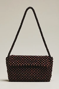 The Fiona Wood Beaded Shoulder Bag