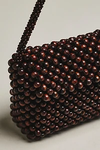 The Fiona Wood Beaded Shoulder Bag