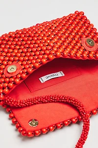 Fiona Wood Beaded Shoulder Bag