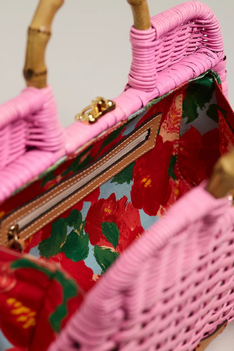 Frances Valentine Buzzy Basket Hand Bag