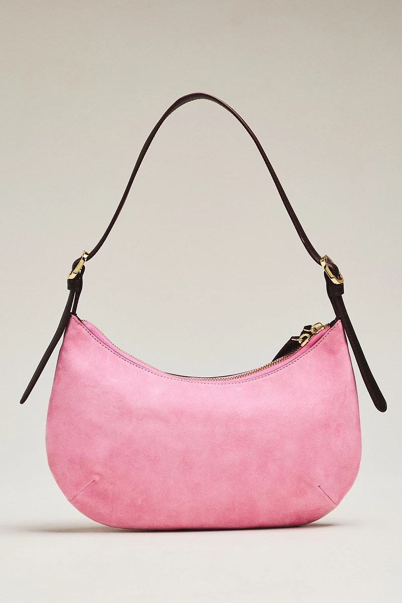Frances Valentine Starr Hobo Suede Shoulder Bag