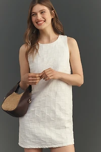 Sonia Mini Slouchy Tote Bag: Raffia Edition