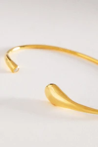 Chan Luu Diamond Serpentine Cuff Bracelet