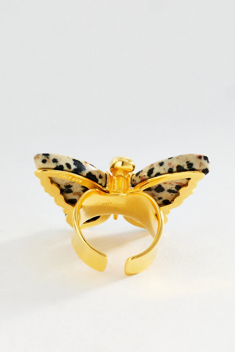 Chan Luu Jasper Butterfly Ring