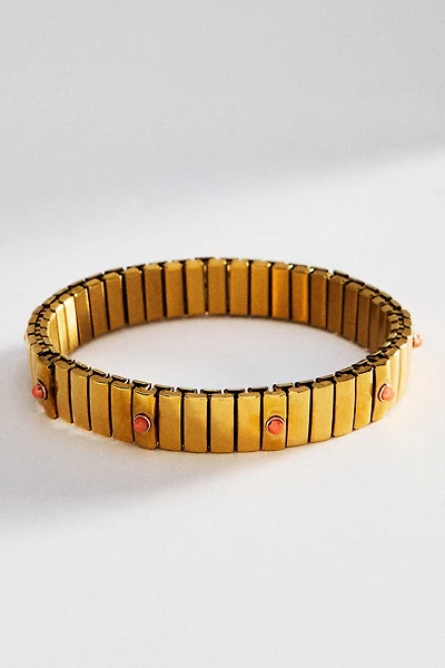 By Anthropologie Pavé Stone Stretch Bracelet