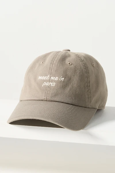By Anthropologie Paris Baseball Cap