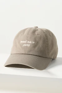 By Anthropologie Paris Baseball Cap