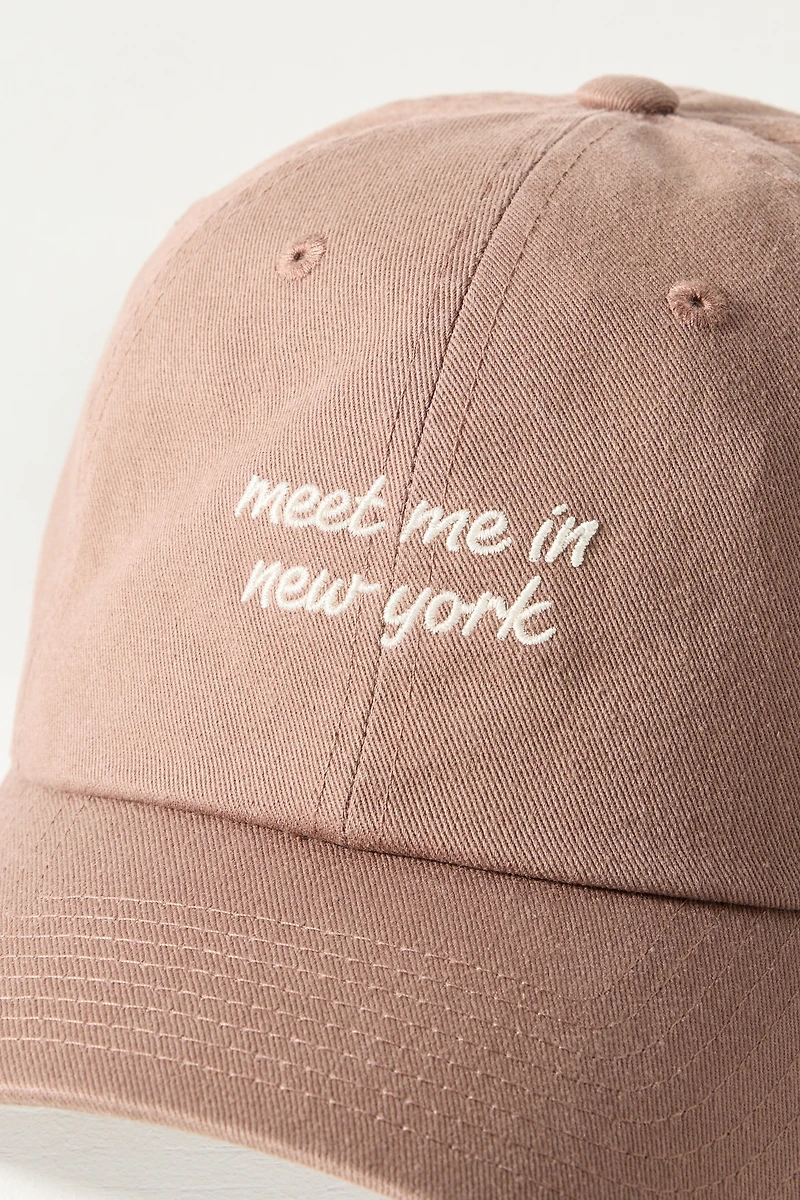 American Needle Meet Me NY Baseball Cap