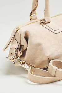 Artacho Faux Suede Large Slouchy Shoulder Bag
