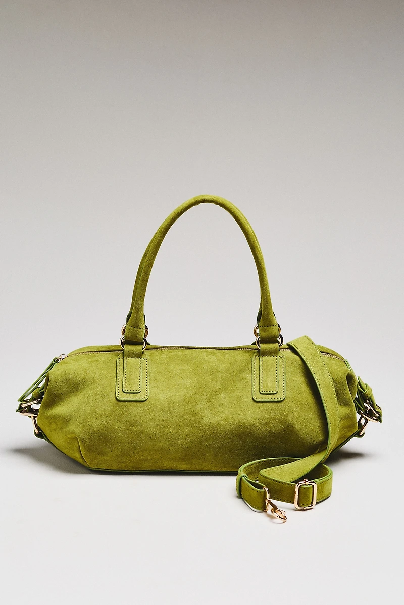 Artacho Faux Suede Large Slouchy Shoulder Bag