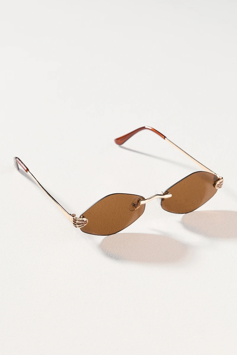 I-SEA Slim Frameless Sunglasses